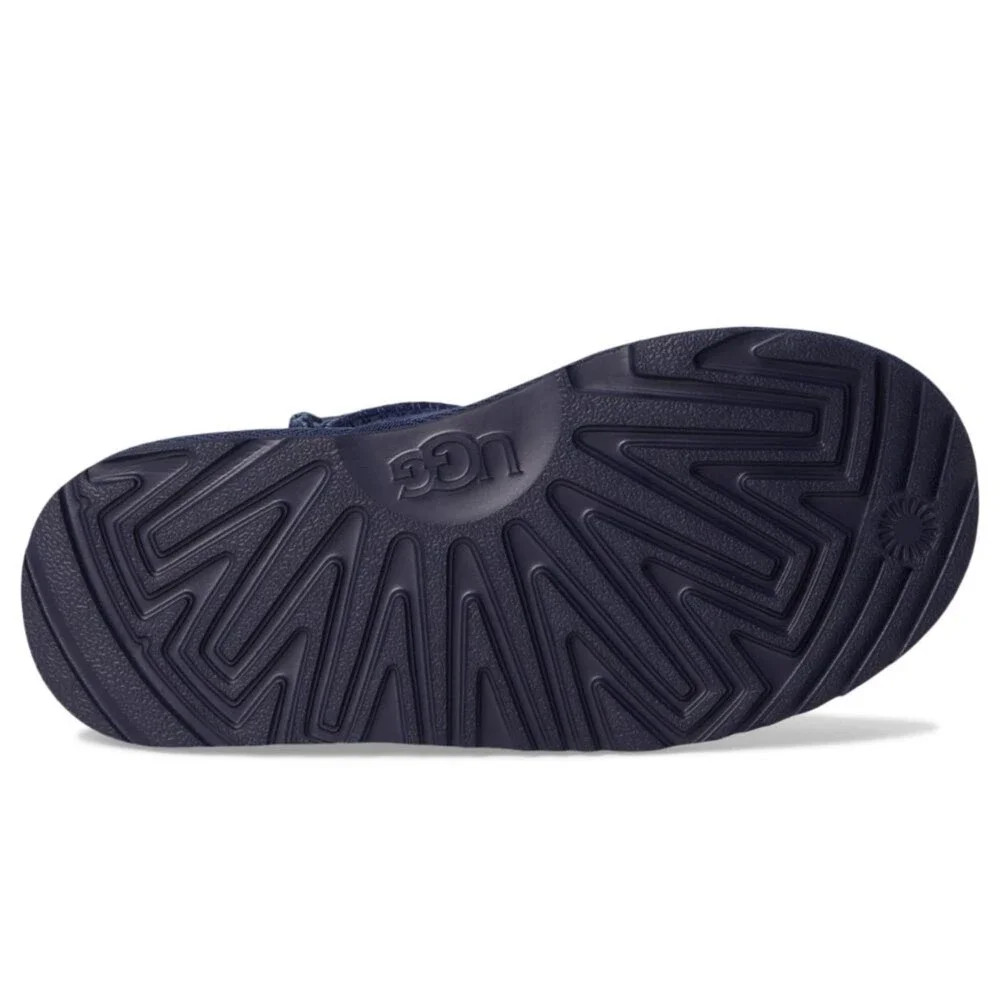 UGG Classic Ultra Mini Boots Toddler 7 M Navy Blue Sheepskin Round Toe ZOGG3619